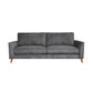 MORNAY FABRIC 3-SEATER SOFA ANTHRACITE COLOUR - MyChocolateWood