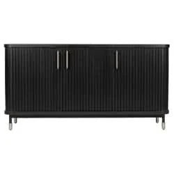 PEMBROKE HAMPTON STYLE 3-DOOR BUFFET/SIDEBOARD BLACK