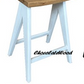 CHARLI STOOL RECYCLED ELM 48X41 65 CM