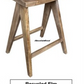 CHARLI STOOL RECYCLED ELM 48X41 65 CM