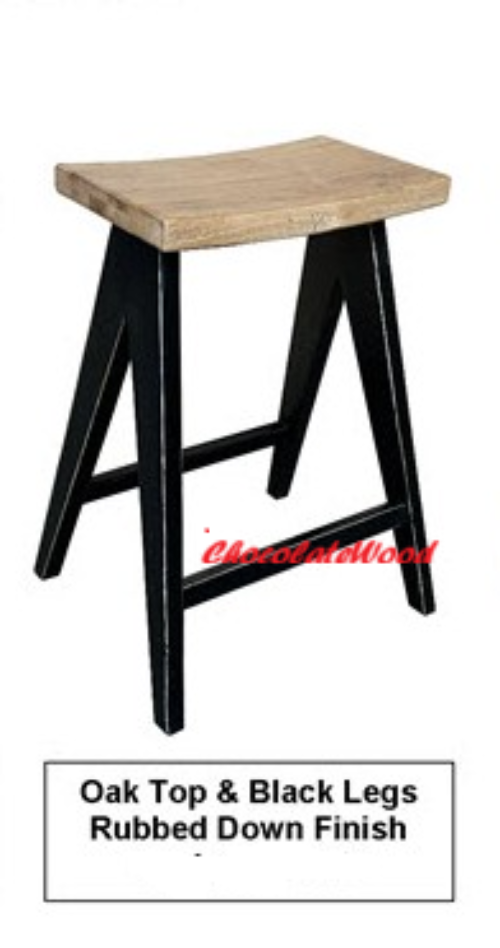 CHARLI STOOL RECYCLED ELM 48X41 65 CM