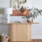 REMY NATURAL ASH CONSOLE/HALL TABLE  IN NATURAL ASH COLOUR