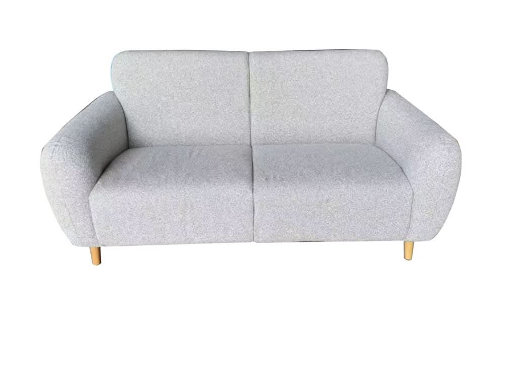 BARBOUR FABRIC 2-SEATER SOFA SILVER