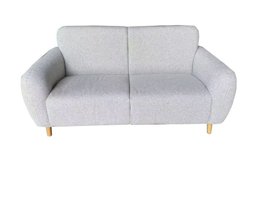 BARBOUR FABRIC 2-SEATER SOFA SILVER