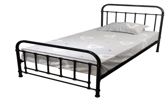 PICOLA SINGLE METAL BED BLACK