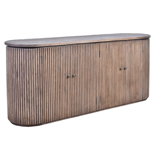 JARVIS SLATTED OLD ELM SIDE SIDEBOARD/BUFFET  NATURAL