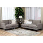 TAFFIN FABRIC 3-SEATER + 2-SEATER SOFA SET LOUNGE SET SLATE - MyChocolateWood