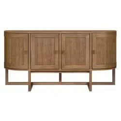 ENNIS OAK & OAK VENEER BUFFET/SIDEBOARD WALNUT