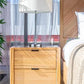 KIPLING MESSMATE TIMBER BEDSIDE TABLE NATURAL