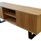 SHERINGHAM ELM TIMBER 2-DOOR ETU TV UNIT NATURAL