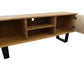 SHERINGHAM ELM TIMBER 2-DOOR ETU TV UNIT NATURAL