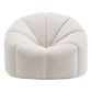 MADELEY CHENILLE SWIVEL OCCASIONAL CHAIR ARMCHAIR CREAM