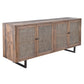 KUMBRIA RECLAIMED ELM TIMBER SANDBLAST SIDEBOARD/BUFFET  NATURAL