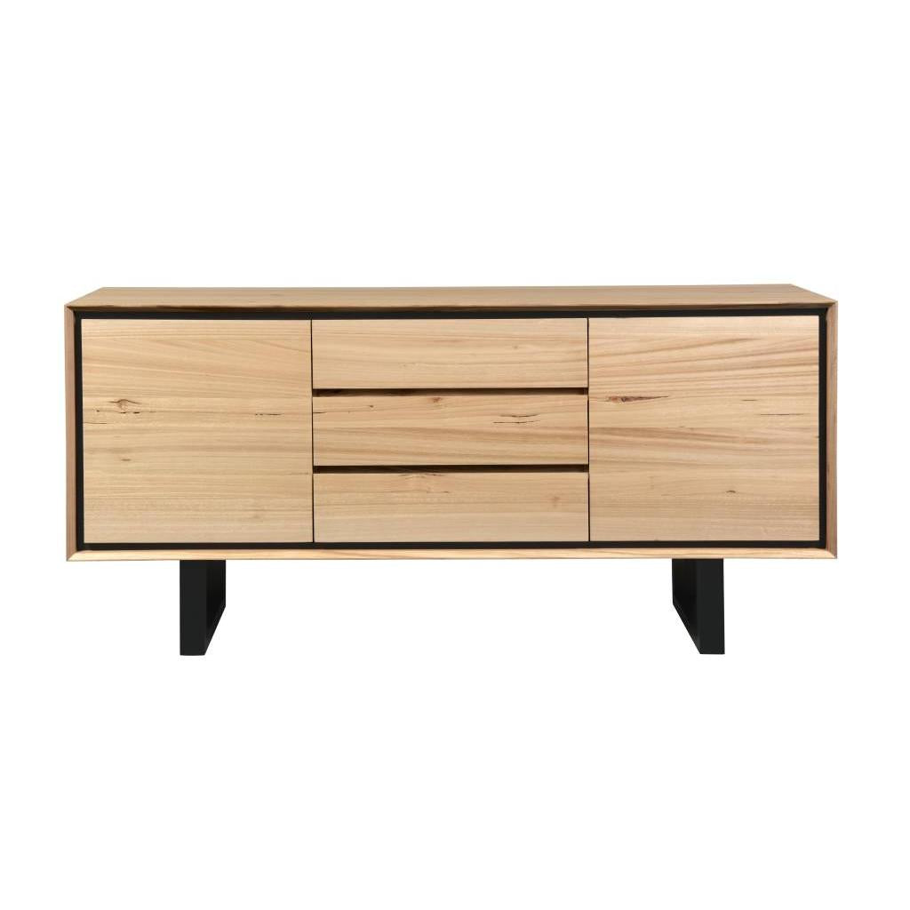 VORN MESSMATE BUFFET SIDEBOARD 2 DOORS/3 DRAWERS NATURAL