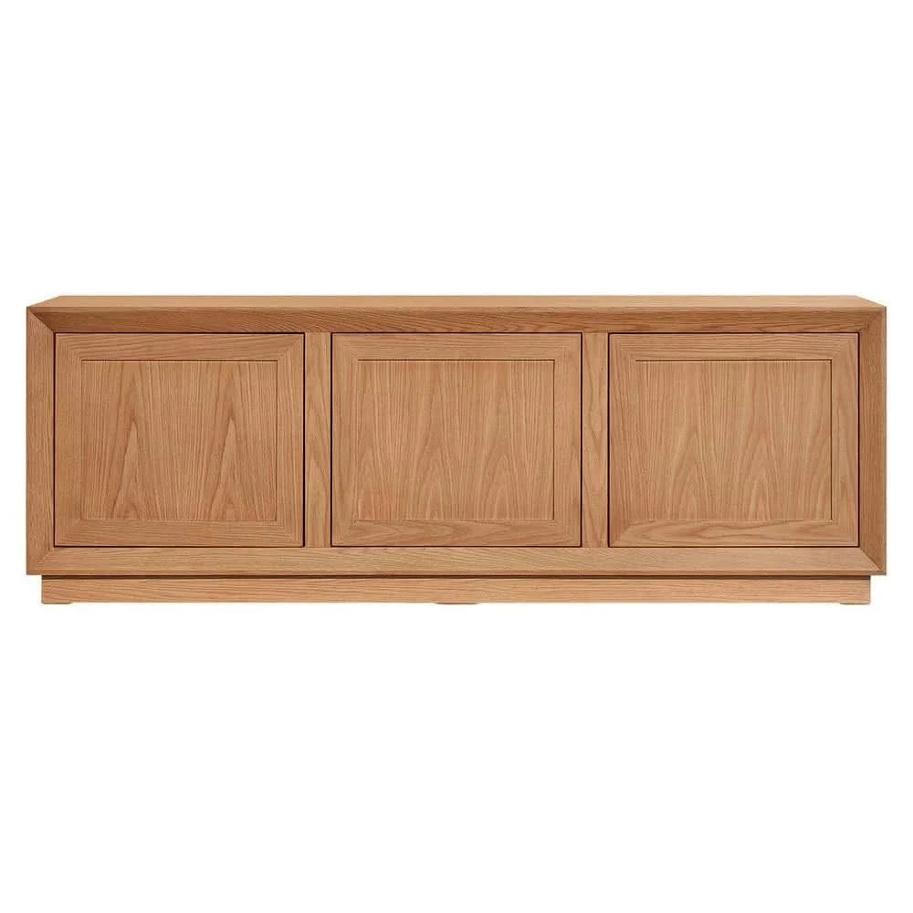CARLSON OAK  WOOD BUFFET/SIDEBOARD IN OAK COLOUR 200CM