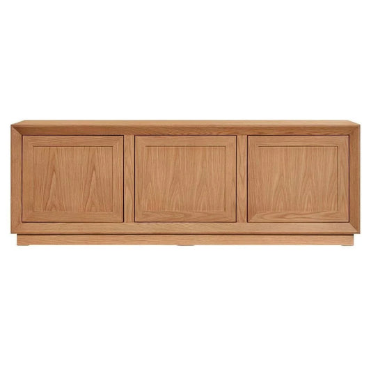 CARLSON OAK  WOOD BUFFET/SIDEBOARD IN OAK COLOUR 200CM