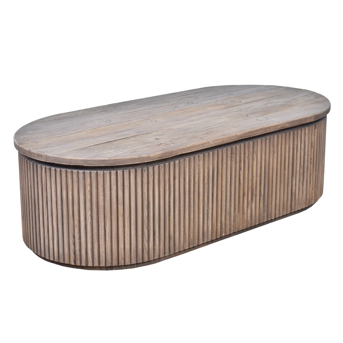 JARVIS SLATTED OLD ELM COFFEE TABLE NATURAL