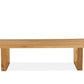 STROUD ELM VENEER TIMBER/MDF COFFEE TABLE 120X60X45CM NATURAL
