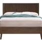 SEVERIN SOLID & VENEER MALAYSIAN HARDWOOD KING BED  WALNUT