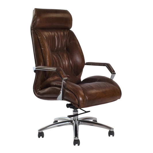 SANTIAGO VINTAGE LEATHER OFFICE/DESK CHAIR