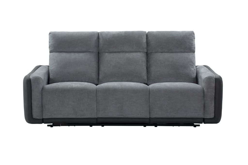 HITCHIN 3-SEATER ELECTRIC RECLINER SOFA GREY COLOUR
