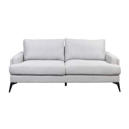 ALBERGO FABRIC 2-SEATER SOFA LIGHT GREY - MyChocolateWood