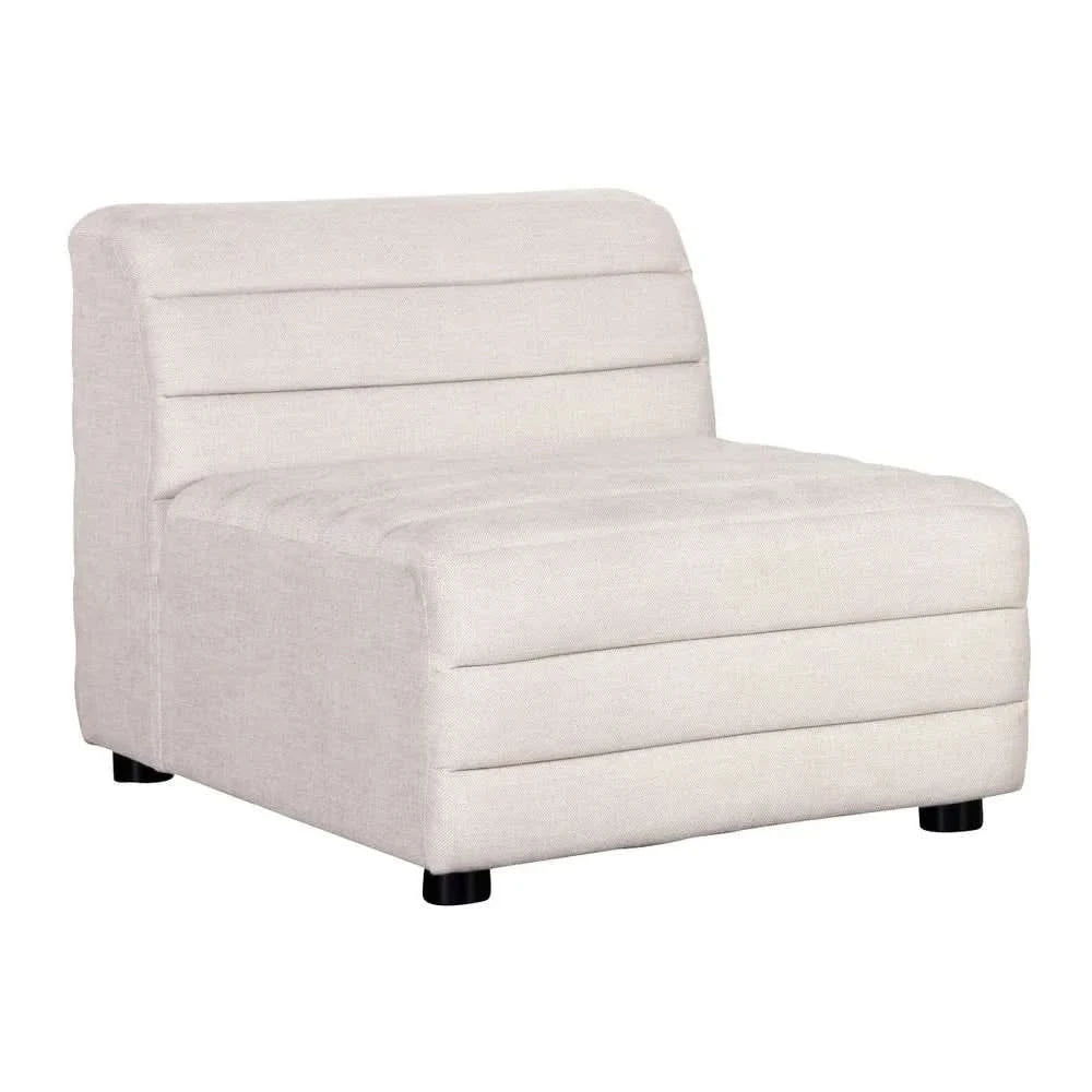 MEREDITH  OCCASIONAL CHAIR LOUNGE CHAIR ARMCHAIR NATURAL LINEN - BEIGE