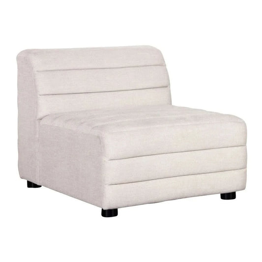 MEREDITH  OCCASIONAL CHAIR LOUNGE CHAIR ARMCHAIR NATURAL LINEN - BEIGE