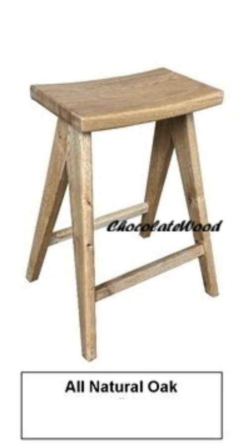 CHARLI STOOL RECYCLED ELM 48X41 65 CM