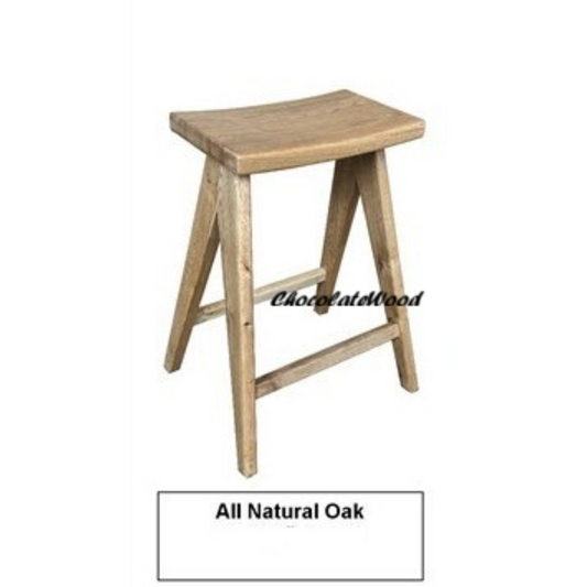 CHARLI STOOL ALL NATURAL OAK 48X41 65 CM