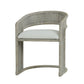 FORSTER RATTAN DINING CHAIR  IN NATURAL OR WHITE