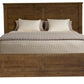 SCOTTI SOLID PINE KING BED AGED SUNDRIED ASH COLOUR