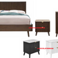 SEVERIN SOLID & VENEER MALAYSIAN HARDWOOD 6  DRAWER DRESSER/ 6 DRAWER CHEST OF DRAWERS  WALNUT