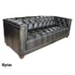 SOPHIA GENUINE TOP GRAIN LEATHER 3-SEATER SOFA ILLYRIAN COLOUR
