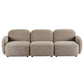 LORELEI  3-SEATER MODULAR SOFA CHENILLE - TAUPE