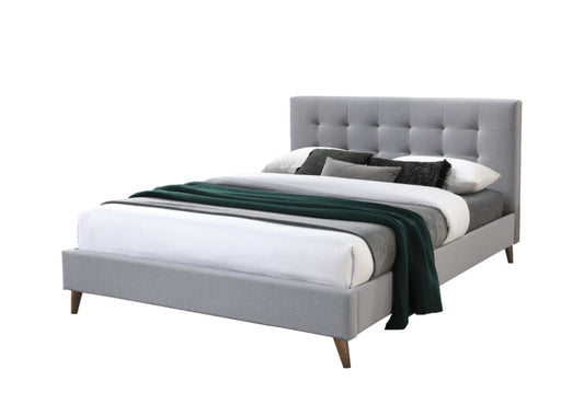 AMARA DOUBLE BED GREY MKII