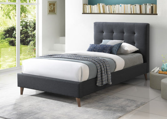 AMARA KING SINGLE BED  MKII CHARCOAL