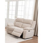 ALLOA FABRIC 2-SEATER ELECTRIC RECLINER SOFA BEIGE
