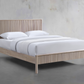 LANDRA HANDCRAFTED RUBBERWOOD QUEEN BED