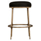 SOREN KITCHEN STOOL - BRASS /BLACK COTTON