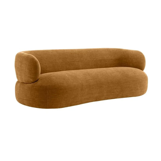 BEECHAM 3-SEATER CHENILLE SOFA BUTTERSCOTCH