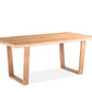 STROUD ELM VENEER TIMBER/MDF DINING TABLE  210CM NATURAL