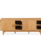 STROUD ELM VENEER TIMBER/MDF 2-DOOR ETU TV UNIT NATURAL
