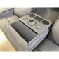 DORIA 3-SEATER RHINO SUEDE FABRIC ELECTRIC RECLINER GREY - MyChocolateWood