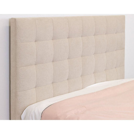 HONI GAS LIFT STORAGE KING SIZE BED OATMEAL