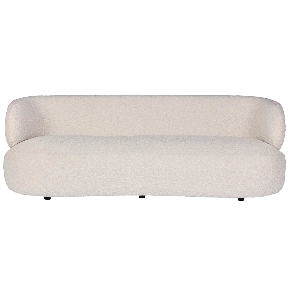 BEECHAM 3-SEATER BOUCLE SOFA IVORY
