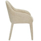 CHALMERS FABRIC DINING CHAIR BEIGE