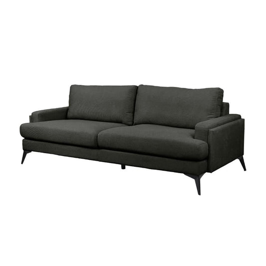 KIRTON FABRIC 3-SEATER SOFA DARK GREY