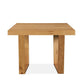 STROUD ELM VENEER TIMBER/MDF LAMP TABLE SIDE TABLE 60X60X50CM NATURAL