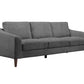 BALLINA FABRIC 3-SEATER SOFA GRANITE